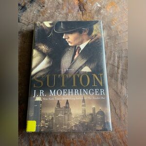 Hardcover novel Sutton